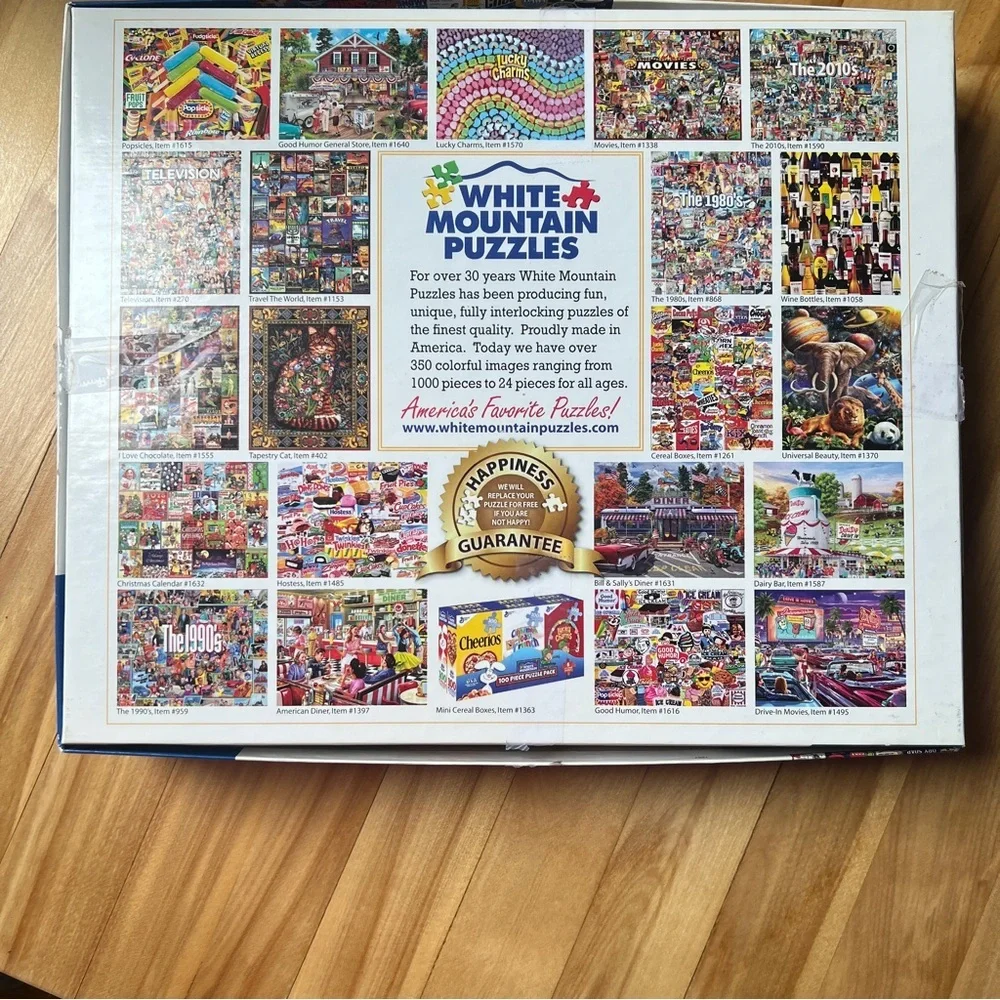 White Mountain Soap Suds 1000 Piece Puzzle - Picture 2 of 5